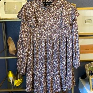 NWT Zara ruffle babydoll dress